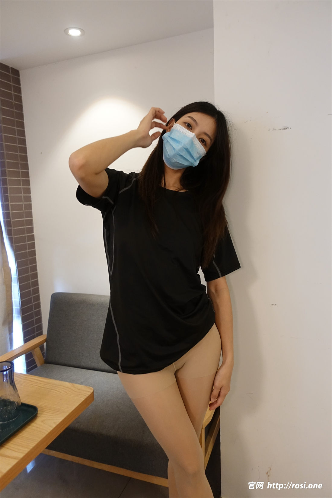 rosi口罩美女写真